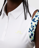 J.Lindeberg Malaika Sleeveless Polo White