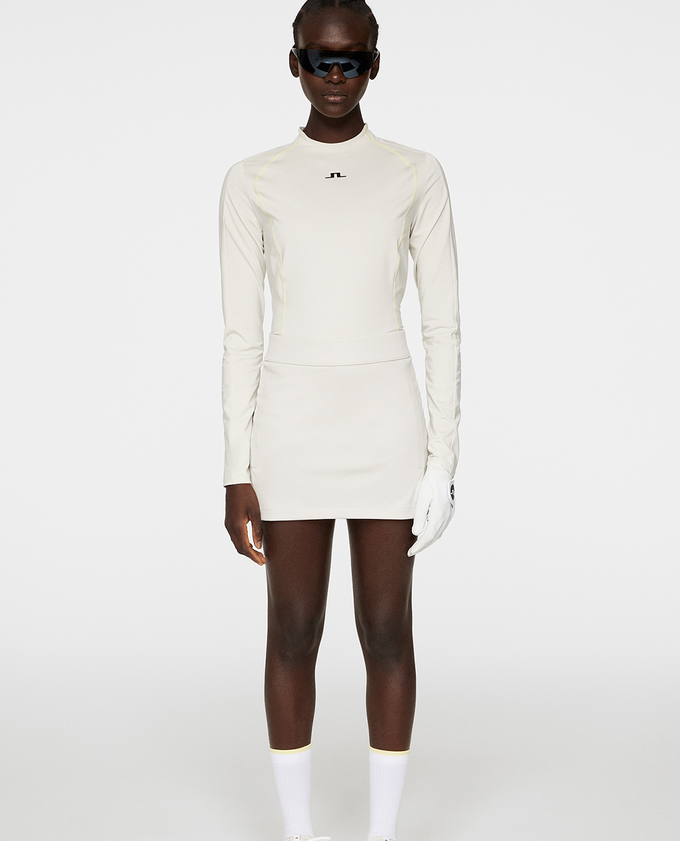 J.Lindeberg Allien Long Sleeve Top Moonbeam