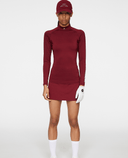 J.Lindeberg Asa Soft Compression Top Cabernet