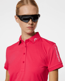 J.Lindeberg Tour Tech Polo Azalea