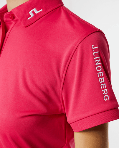 J.Lindeberg Tour Tech Polo Azalea