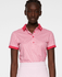 J.Lindeberg Tour Tech Print Polo Tour Geo Pink