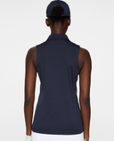 J.Lindeberg Dena Sleeveless Polo JL Navy