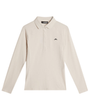 J.Lindeberg Flor Long Sleeve Thermo Polo Moonbeam