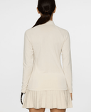 J.Lindeberg Flor Long Sleeve Thermo Polo Moonbeam