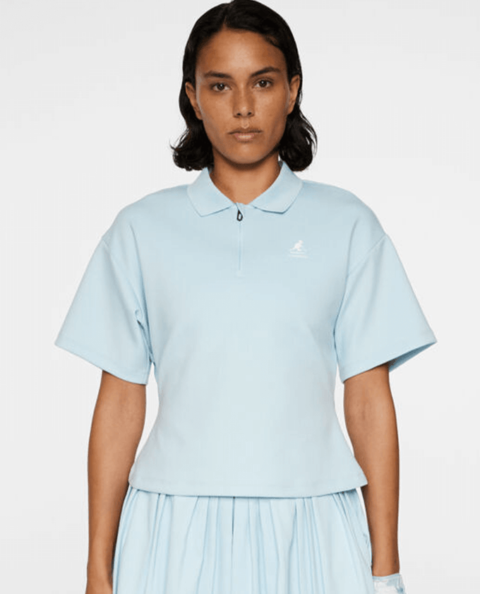 J.Lindeberg x Kangol Amila Polo Winter Sky