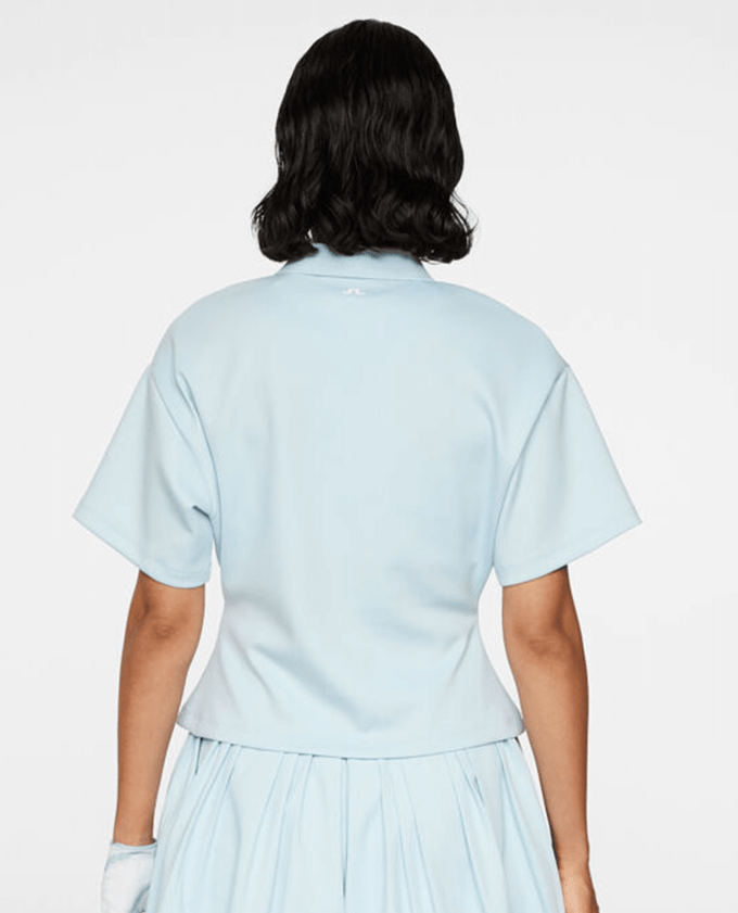 J.Lindeberg x Kangol Amila Polo Winter Sky