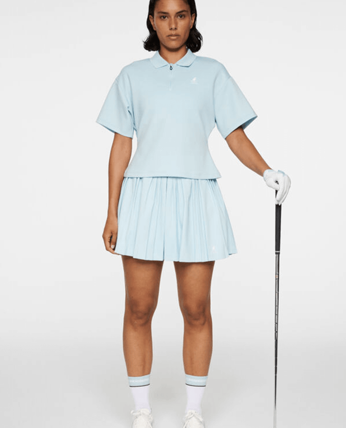 J.Lindeberg x Kangol Amila Polo Winter Sky