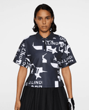 J.Lindeberg x Kangol Amila Print Polo Black