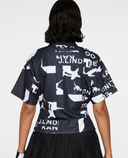 J.Lindeberg x Kangol Amila Print Polo Black