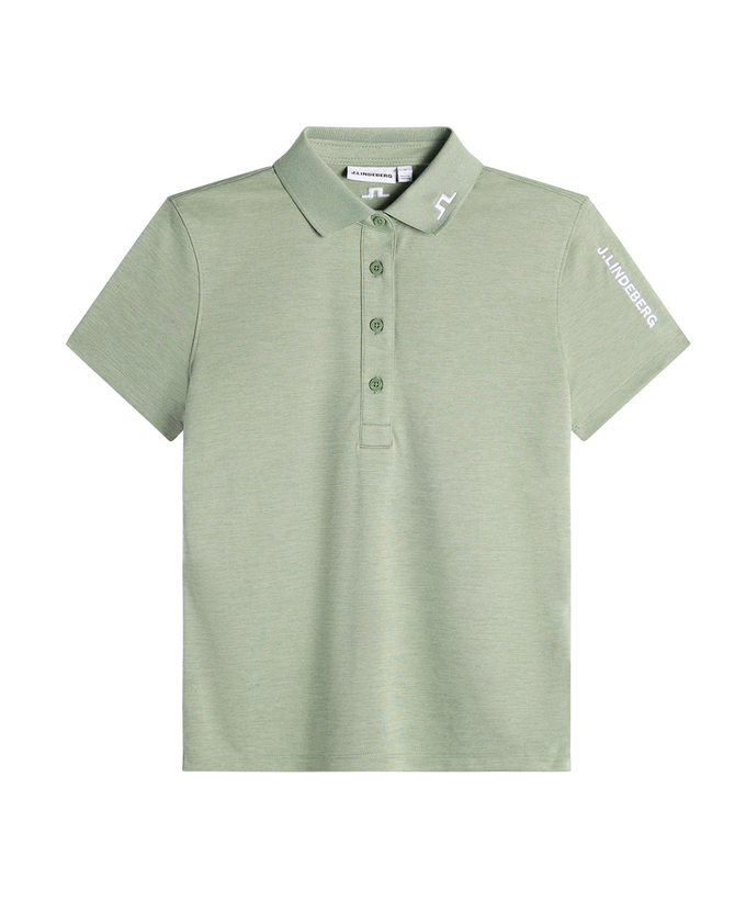 J.Lindeberg Tour Tech Polo Hedge Green Melange