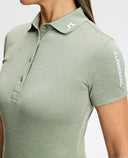 J.Lindeberg Tour Tech Polo Hedge Green Melange