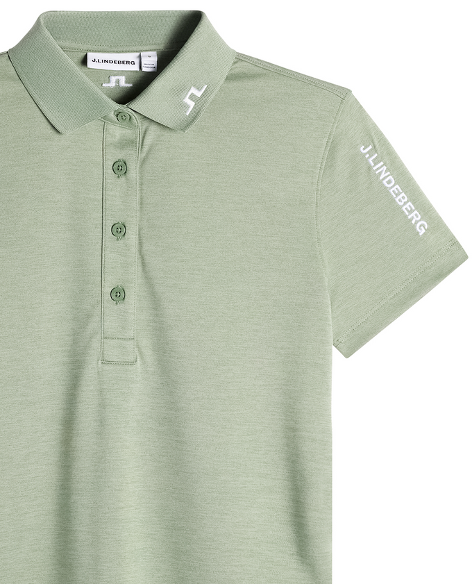 J.Lindeberg Tour Tech Polo Hedge Green Melange