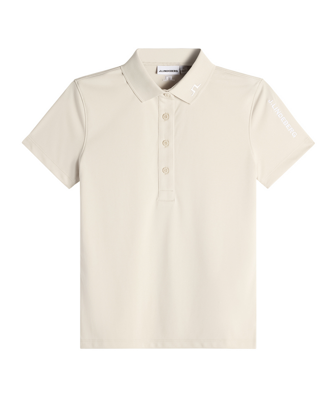 J.Lindeberg Tour Tech Polo Moonbeam