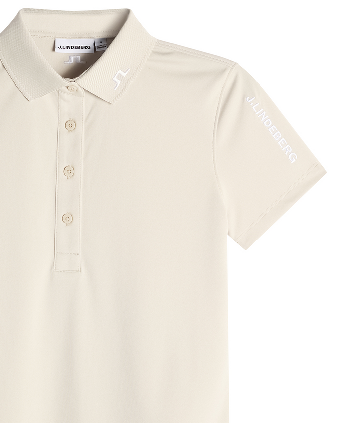 J.Lindeberg Tour Tech Polo Moonbeam