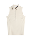 J.Lindeberg Dena Sleeveless Polo Moonbeam