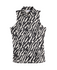 J.Lindeberg Dena Sleeveless Printed Polo Oak Moonbeam