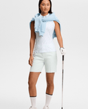 J.Lindeberg Dena Sleeveless Printed Polo Oak Skylight