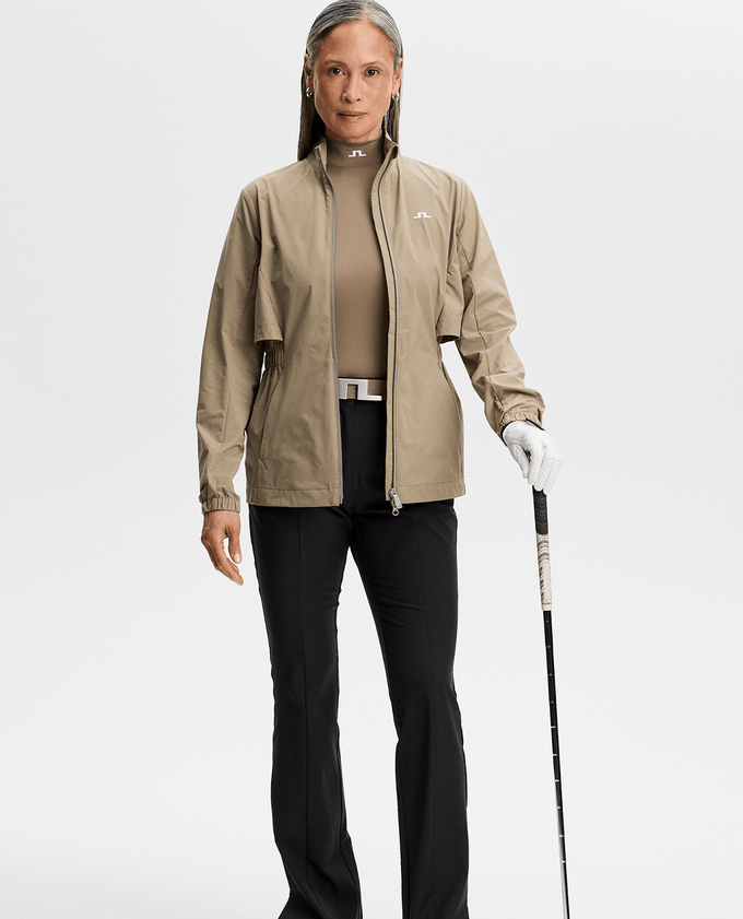 J.Lindeberg Ella Long Sleeve Compression Top Brindle