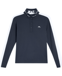 J.Lindeberg Hertta Long Sleeve Polo Navy