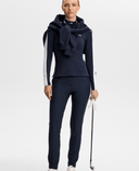 J.Lindeberg Hertta Long Sleeve Polo Navy