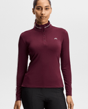 J.Lindeberg Hertta Long Sleeve Polo Winetasting