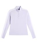 J.Lindeberg Hertta Long Sleeve Polo Purple Heather