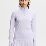 J.Lindeberg Hertta Long Sleeve Polo Purple Heather - S / Purple Heather