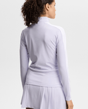J.Lindeberg Hertta Long Sleeve Polo Purple Heather
