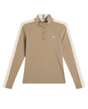 J.Lindeberg Hertta Long Sleeve Polo Brindle