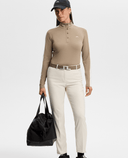 J.Lindeberg Hertta Long Sleeve Polo Brindle