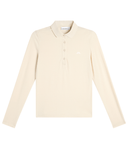 J.Lindeberg Flor Long Sleeve Thermo Polo Moonbeam