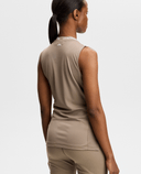 J.Lindeberg Leya Sleeveless Polo Brindle