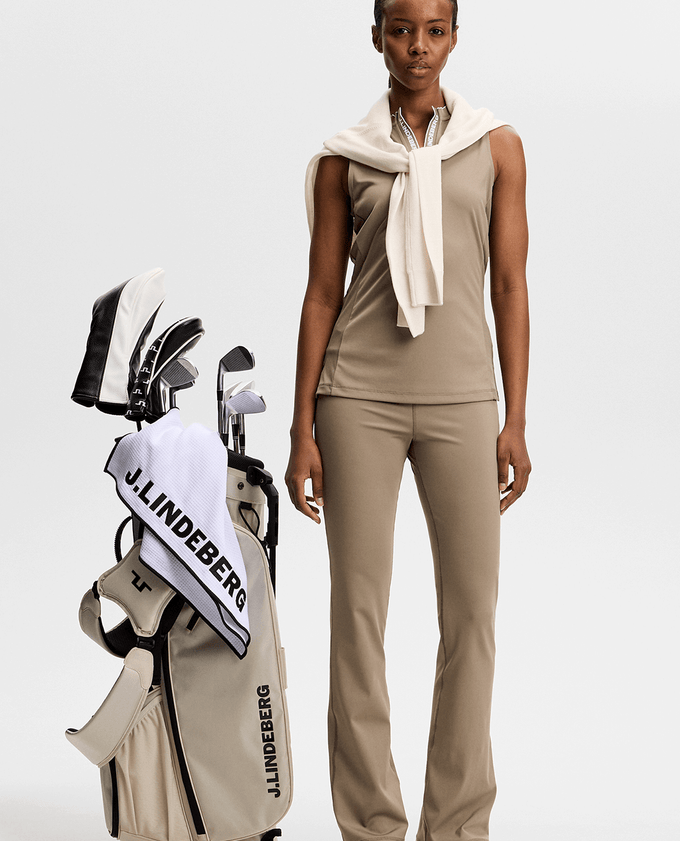 J.Lindeberg Leya Sleeveless Polo Brindle