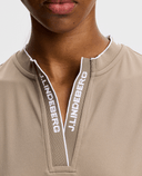 J.Lindeberg Leya Sleeveless Polo Brindle