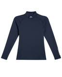 J.Lindeberg Ella Brushed Winter Compression Top Navy