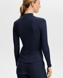 J.Lindeberg Ella Brushed Winter Compression Top Navy