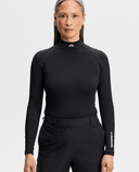 J.Lindeberg Ella Brushed Winter Compression Top Black