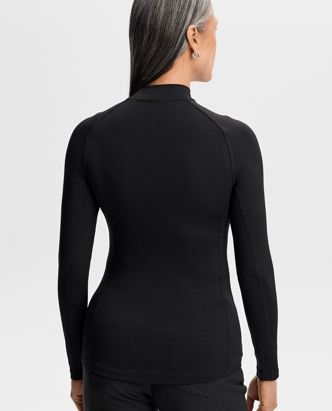 J.Lindeberg Ella Brushed Winter Compression Top Black