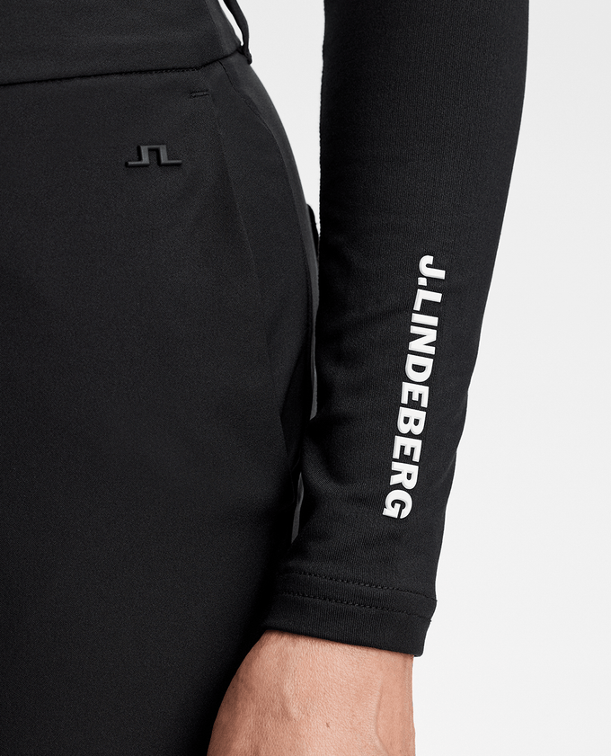 J.Lindeberg Ella Brushed Winter Compression Top Black