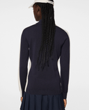 J.Lindeberg Adia Knitted Merino Sweater Navy/Moonbeam