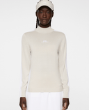 J.Lindeberg Adia Knitted Merino Sweater Moonbeam