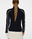 J.Lindeberg Aubree Knitted Zip Sweater JL Navy