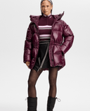 J.Lindeberg Ariadne Knitted Quater Zip Sweater Winetasting