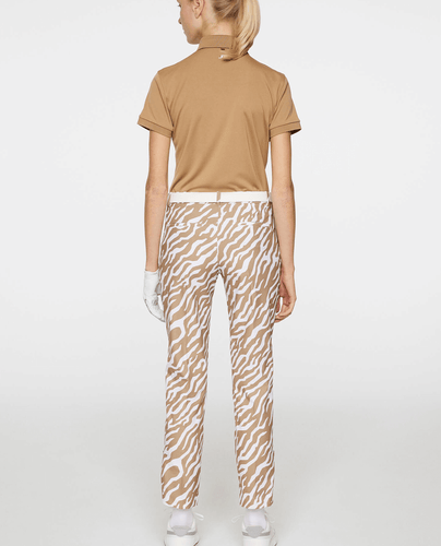 J.Lindeberg Pia Print Golf Pant 27.5'' Tigers Eye