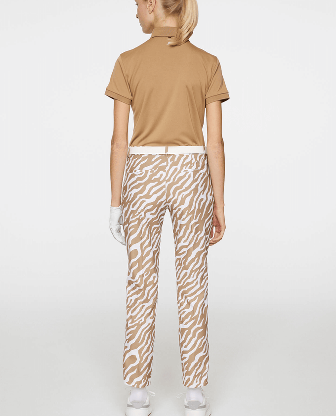 J.Lindeberg Pia Print Golf Pant 27.5'' Tigers Eye