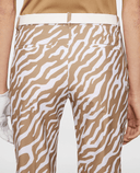 J.Lindeberg Pia Print Golf Pant 27.5'' Tigers Eye