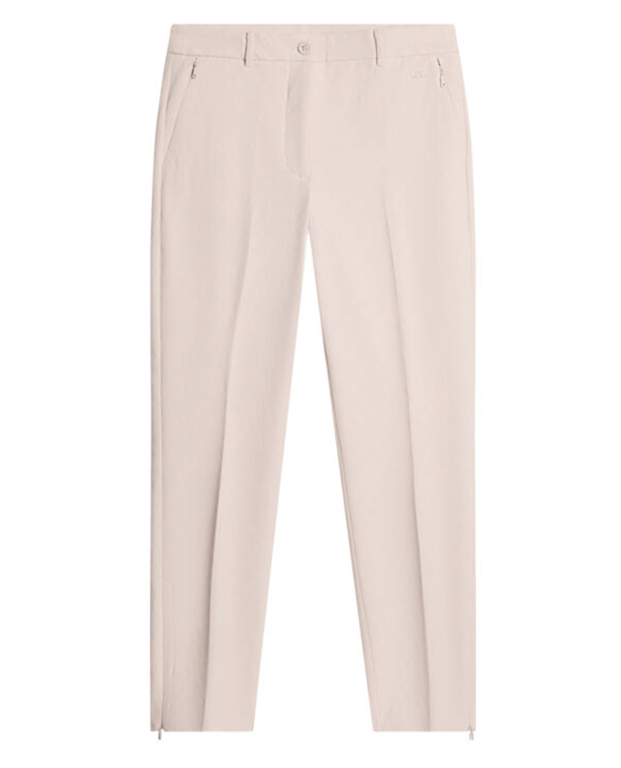 J.Lindeberg Pia Print Golf Ankle Trouser 27.5'' Grey Lilac