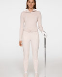J.Lindeberg Pia Print Golf Ankle Trouser 27.5'' Grey Lilac