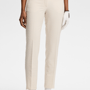 J.Lindeberg Pia Bridge Print Golf Ankle Trouser 27.5'' Moonbeam - 10 / Moonbeam